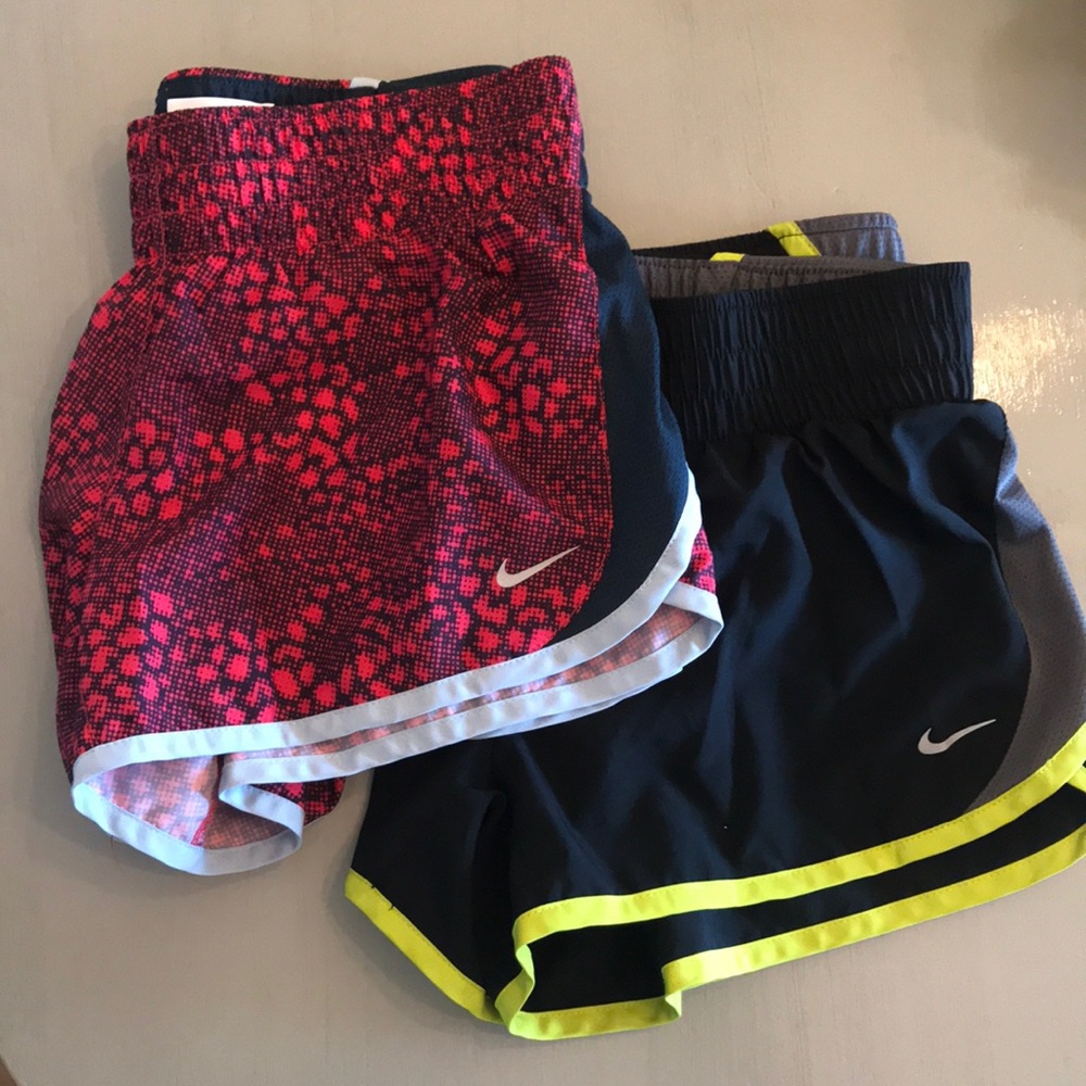 2 pairs Nike Running Shorts - Small - lightly worn